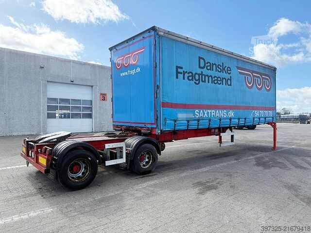 Drsne ponjave Kel-Berg Curtain Drawbar trailer / Plane Zwischenauflieger