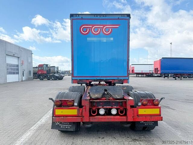 Drsne ponjave Kel-Berg Curtain Drawbar trailer / Plane Zwischenauflieger