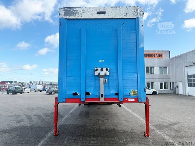 Drsne ponjave Kel-Berg Curtain Drawbar trailer / Plane Zwischenauflieger