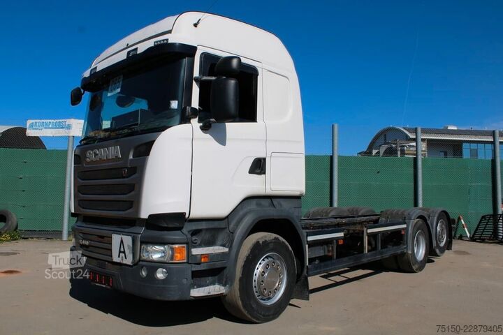 Sunkvežimio važiuoklė SCANIA R 450 6x2 Blatt / Luft - Nr.: 065