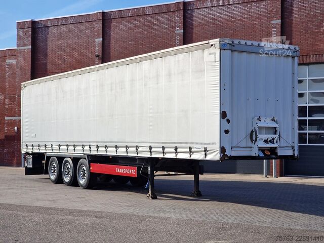 Csúszó ponyvák Krone SD Tautliner - BPW Axle - Lift axle