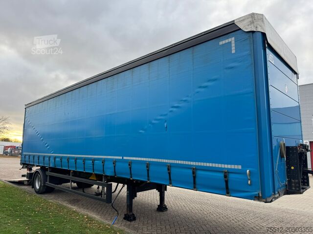 Sliding tarpaulins System 1-Axel / Tail Lift 2500 KG / Open Roof / Belgiu...