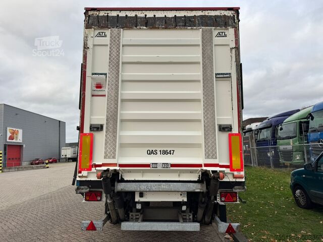 Sliding tarpaulins System 1-Axel / Tail Lift 2500 KG / Open Roof / Belgiu...