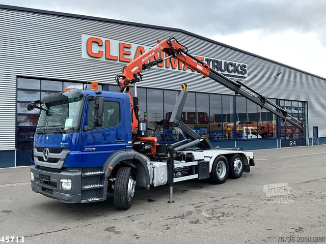 System ramion hakowych Mercedes-Benz Axor 2529 Atlas 12 Tonmeter laadkraan Just 86.0...