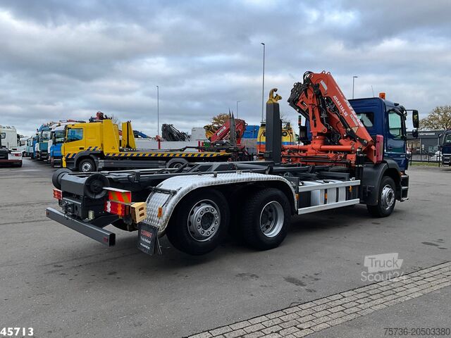 Sistema de braço de gancho Mercedes-Benz Axor 2529 Atlas 12 Tonmeter laadkraan Just 86.0...