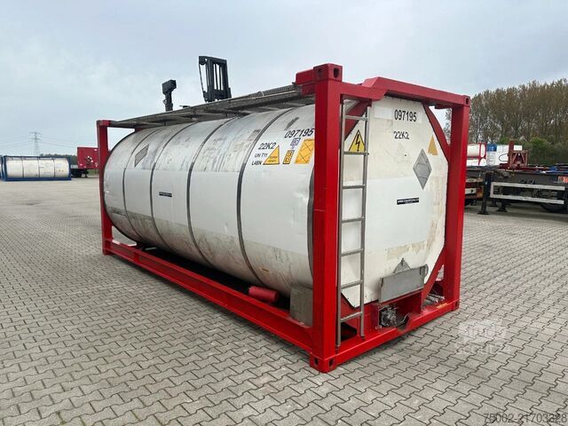 Tankcontainer Welfit Oddy 20FT / 24.970L / 1-COMP.  / T11 / 22K2 / valid ...