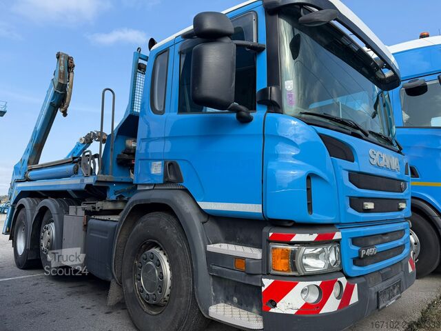 Absetzkipper LKW Scania P450 + F.X. Meiller AK 16.T