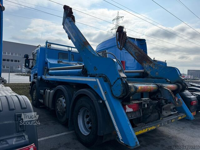 Absetzkipper LKW Scania P450 + F.X. Meiller AK 16.T