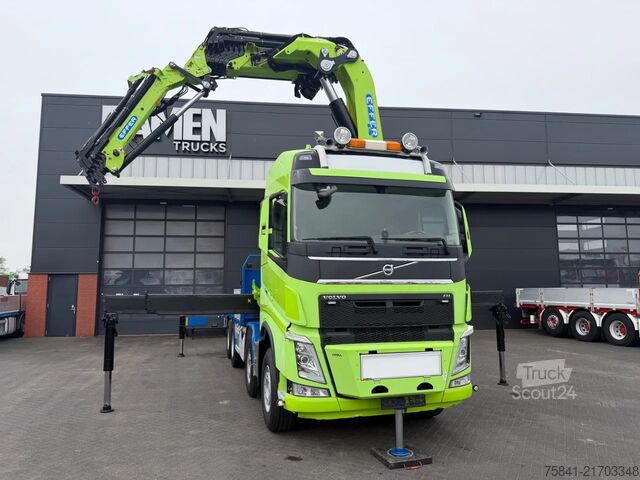 Camion-grue Volvo FH 540 8x2 EFFER 955/8S + JIB 6S