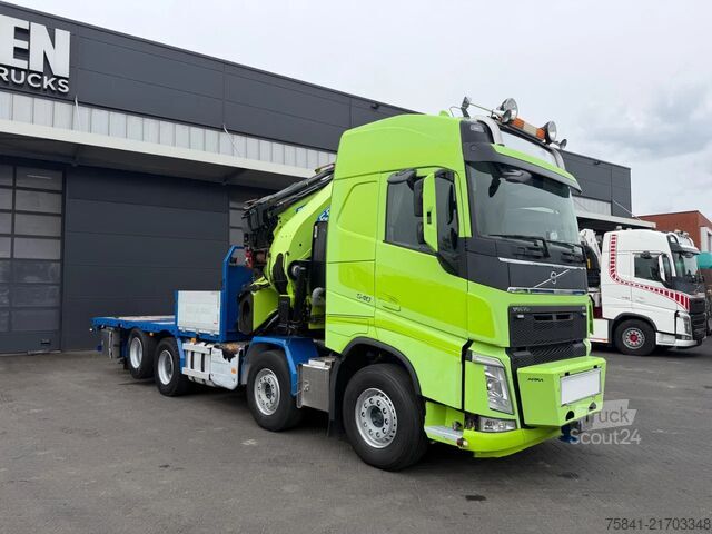 Автокран Volvo FH 540 8x2 EFFER 955/8S + JIB 6S