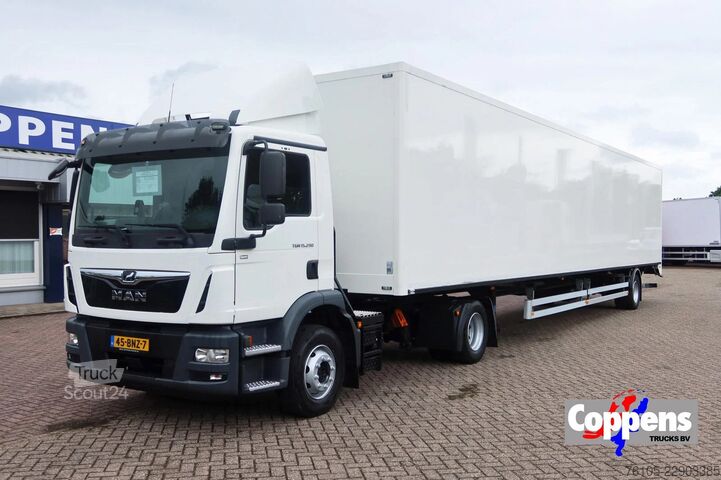 Estándar-SZM MAN TGM 15.290 Trekker + Heiwo city trailer geisole...