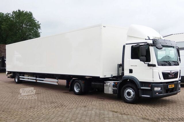 Estándar-SZM MAN TGM 15.290 Trekker + Heiwo city trailer geisole...