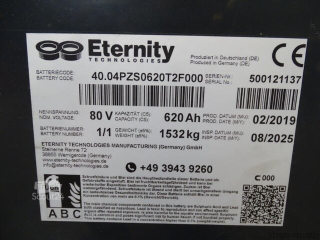 Čelný vysokozdvižný vozík Still RX60-25 - TRIPLEX