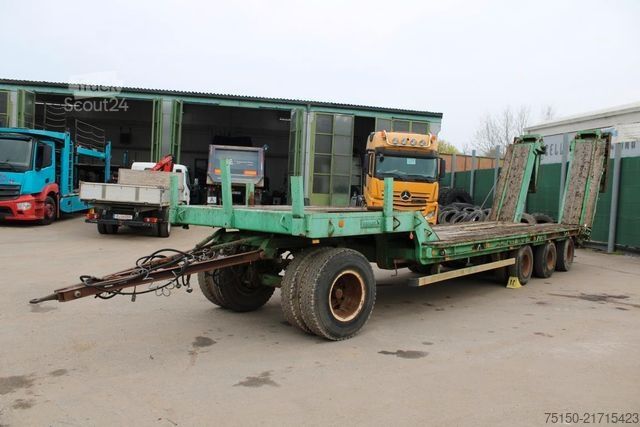 Dieplader oplegger  LEISINGER - TL 30 - 4 Achs - 40 to - Nr.: 837