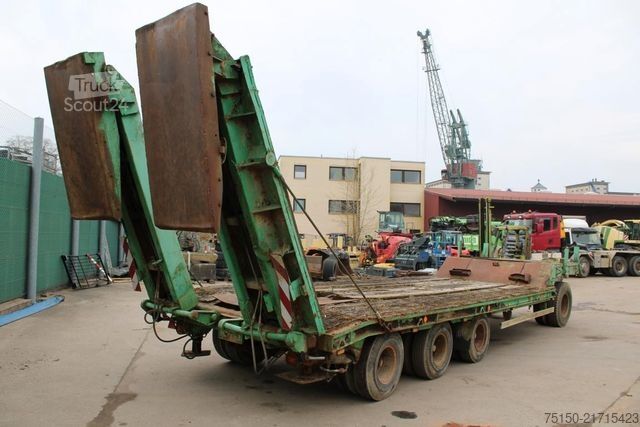 Dieplader oplegger  LEISINGER - TL 30 - 4 Achs - 40 to - Nr.: 837