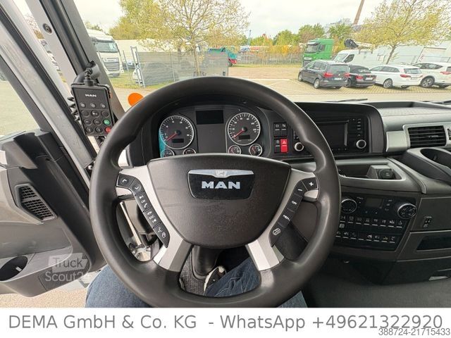 Āķa konteineru automašīna MAN TGS 32.480*Lenk+Lift*Palfinger*Klima*8x2*Liege*