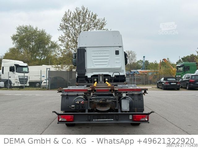 Camion porte-caisses amovibles IVECO MAGIRUS*E6d*A.Space*Retarder*Lift*Standklima*TÜV