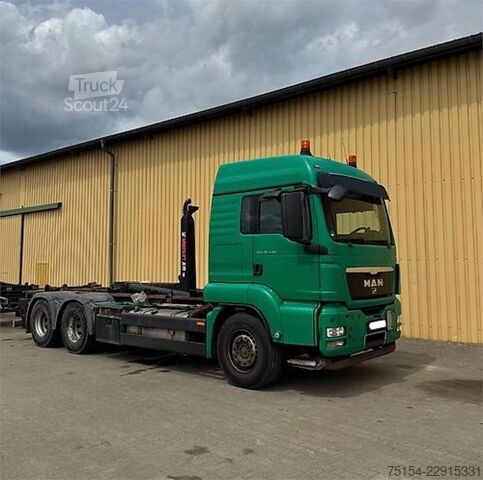  MAN TGS 26.440 6x4 BL mit Hakenlift / Waage