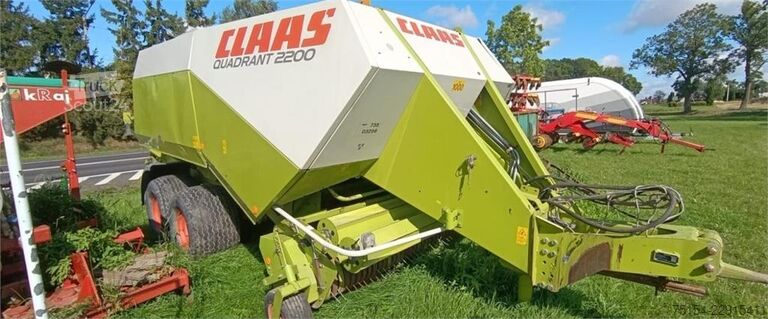 Presa de balotat dreptunghiulara CLAAS Quadrant 2200