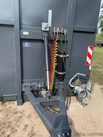 Système d'étable/de ventilation  Substratcontainer 65 m³