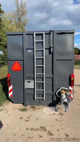 Système d'étable/de ventilation  Substratcontainer 65 m³