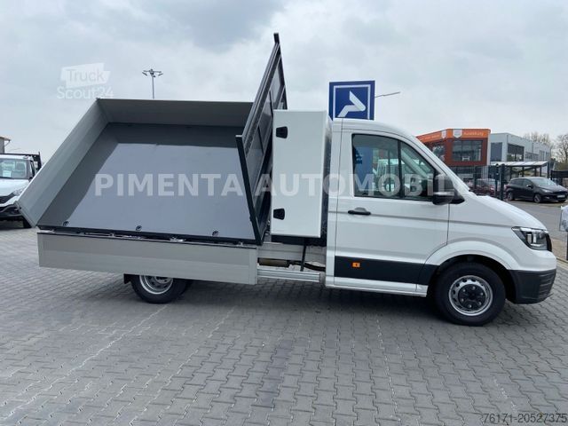 Tipper van VOLKSWAGEN Crafter 50 3,5to 3-SKIPPER KISTE AHK NAVI KLIMA