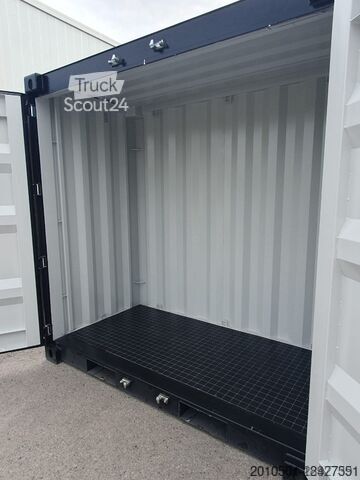 Contenedor marítimo 4 Fuß Minicontainer / Moverbox Lagercontainer / Materiallager / NEU