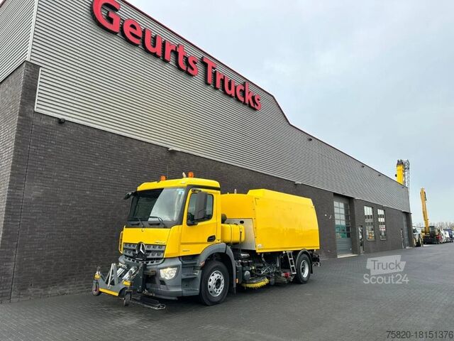 Fejemaskine Mercedes-Benz Arocs 1824 4X2 BEAM A9000 SWEEPING TRUCK/ KEHRM...
