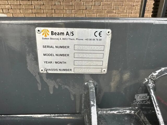Balayeuse Mercedes-Benz Arocs 1824 4X2 BEAM A9000 SWEEPING TRUCK/ KEHRM...