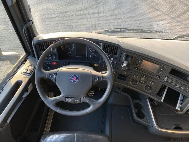 شاحنة رافعة Scania R580 V8 8X2 + HIAB XS 544 E-8 HIPRO KRAAN/KRAN/...