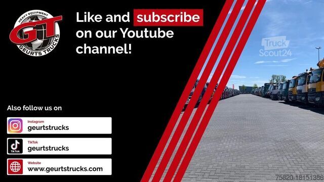 شاحنة رافعة Scania R580 V8 8X2 + HIAB XS 544 E-8 HIPRO KRAAN/KRAN/...
