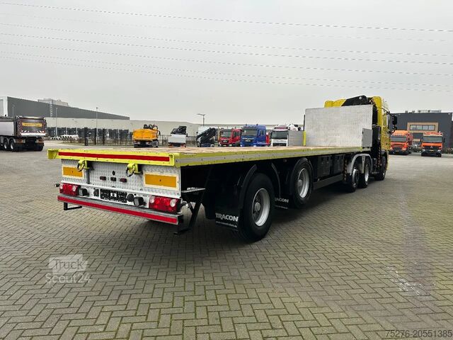 Standard-SZM DAF XF 105 410 6x2 Palfinger PK 20002 + Tracon Trailer