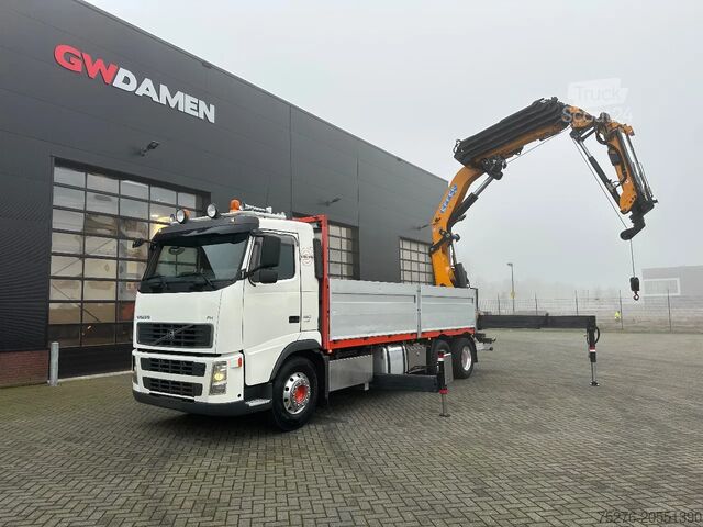 Kranbil Volvo FH 480 6x4 Effer 525/6S + Fly Jib 6S ,Winch Euro 5