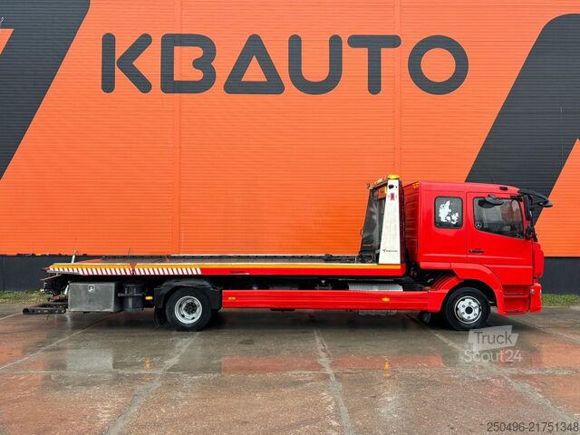 Autotransportieris Mercedes-Benz Atego 1221 4x2 TEVOR ZP50C1 / PLATFORM L=5800 m...