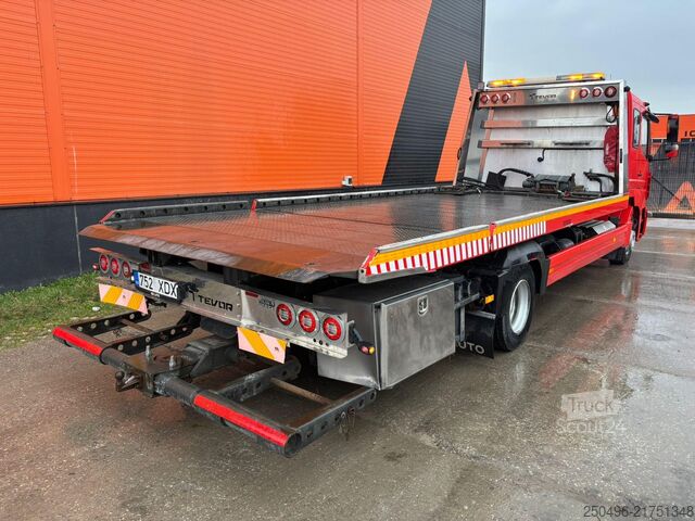 Autotransportieris Mercedes-Benz Atego 1221 4x2 TEVOR ZP50C1 / PLATFORM L=5800 m...