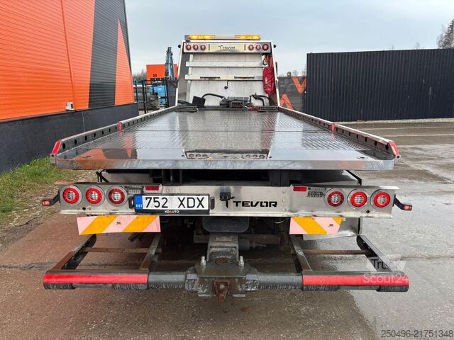 Autotransportieris Mercedes-Benz Atego 1221 4x2 TEVOR ZP50C1 / PLATFORM L=5800 m...