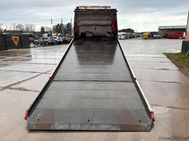 Autotransportieris Mercedes-Benz Atego 1221 4x2 TEVOR ZP50C1 / PLATFORM L=5800 m...