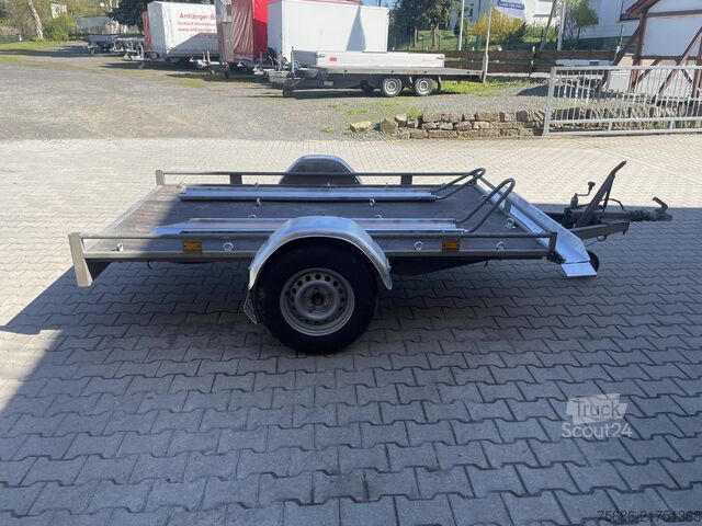 Motorsykkeltilhenger SARIS Motorradtransporter Tieflader Einachser