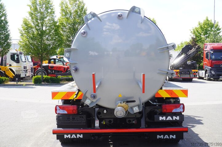 NAUJA skystojo mėšlo cisterna MAN TGM 15.250 / NEW septic tank (07/2025) s