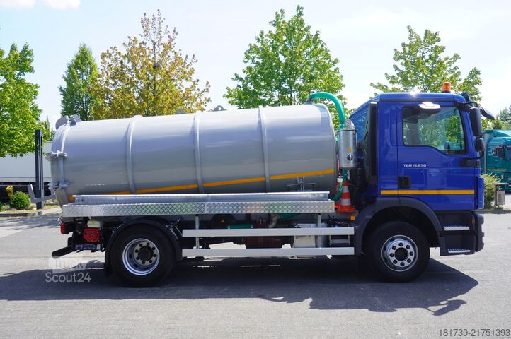 NAUJA skystojo mėšlo cisterna MAN TGM 15.250 / NEW septic tank (07/2025) s
