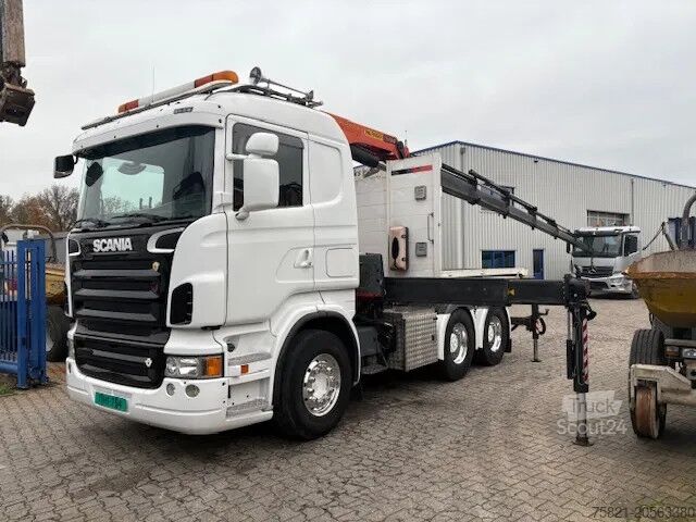 Автокран Scania R500 V8 6x4 Tractor unit with Palfinger PK 29002