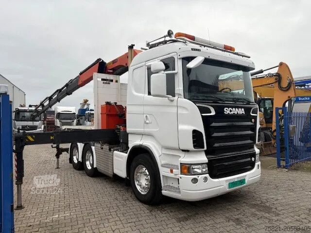 Стандарт-СЗМ Scania R500 V8 6X4 Tractor Unit with Palfinger PK 29002