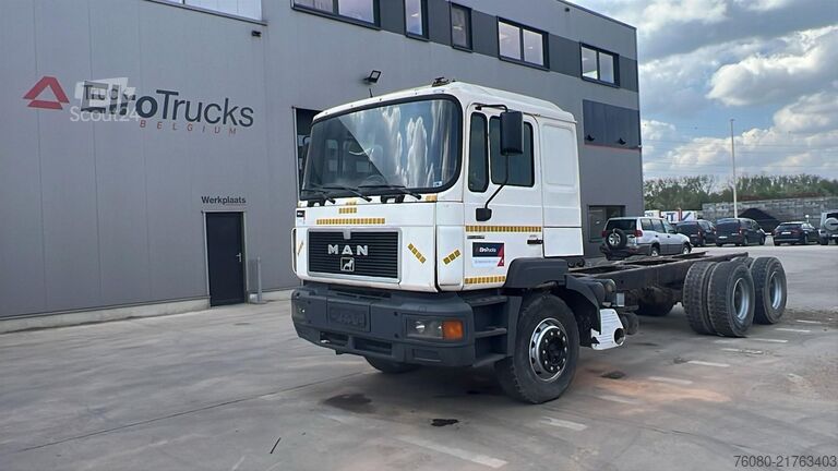 الهيكل مع كابينة السائق MAN 27.463 (FULL STEEL SUSP. / LAMES / BIG AXLE / G...