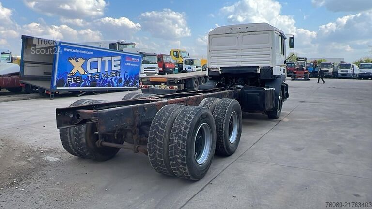 الهيكل مع كابينة السائق MAN 27.463 (FULL STEEL SUSP. / LAMES / BIG AXLE / G...