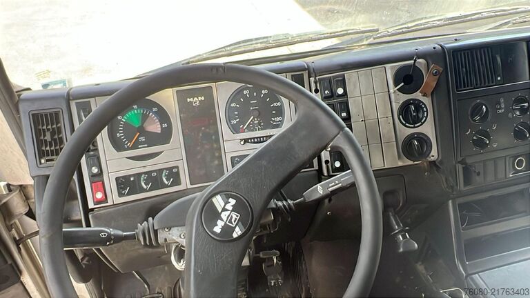 الهيكل مع كابينة السائق MAN 27.463 (FULL STEEL SUSP. / LAMES / BIG AXLE / G...
