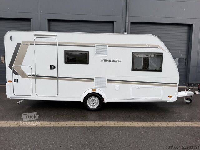Husvagn WEINSBERG CaraOne 480 QDK 1500kg+Bugfenster+TV-Vorb.