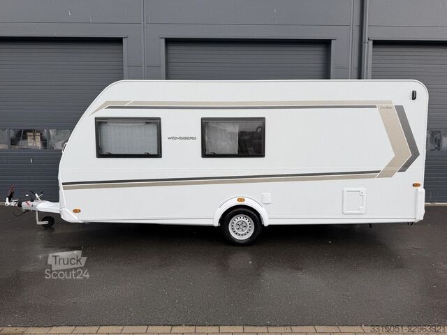 Husvagn WEINSBERG CaraOne 480 QDK 1500kg+Bugfenster+TV-Vorb.