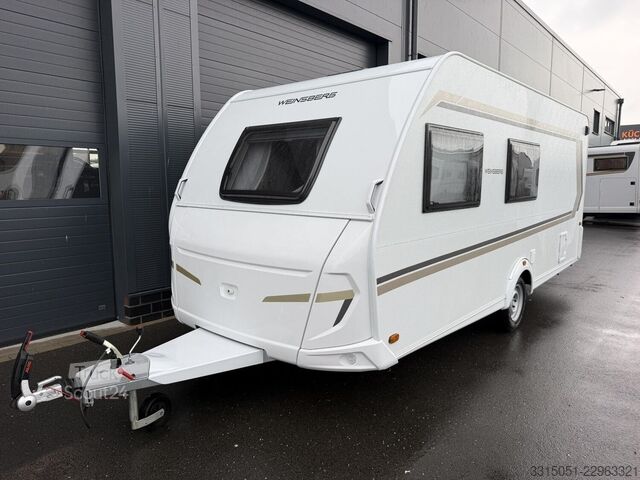 Husvagn WEINSBERG CaraOne 480 QDK 1500kg+Bugfenster+TV-Vorb.