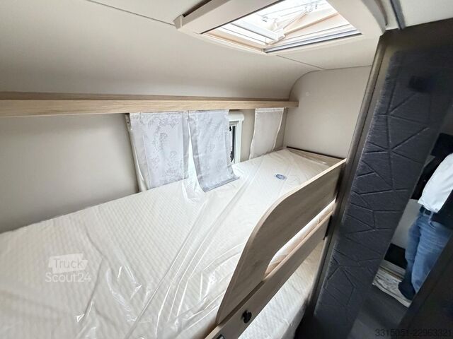 Husvagn WEINSBERG CaraOne 480 QDK 1500kg+Bugfenster+TV-Vorb.