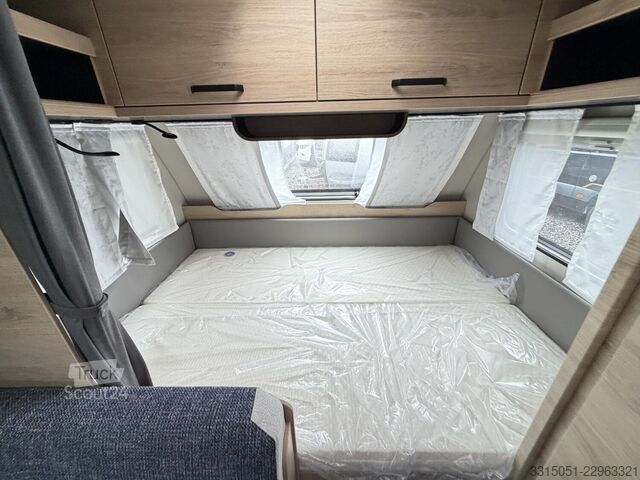 Husvagn WEINSBERG CaraOne 480 QDK 1500kg+Bugfenster+TV-Vorb.